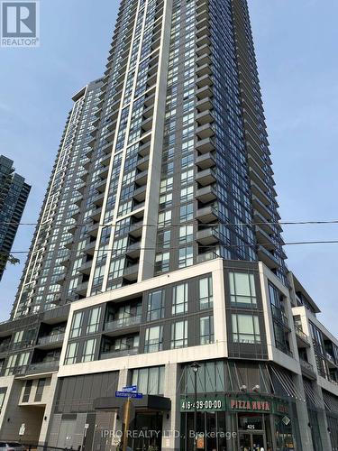 1502 - 4011 Brickstone Mews, Mississauga, ON - Outdoor With Balcony With Facade