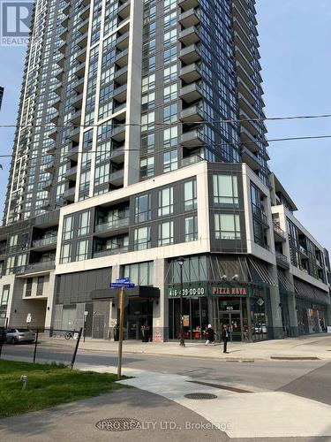 1502 - 4011 Brickstone Mews, Mississauga, ON - Outdoor With Balcony With Facade