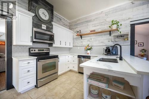 3033 Mclaughlin Road, Westmeath, ON - Indoor Photo Showing Kitchen With Double Sink