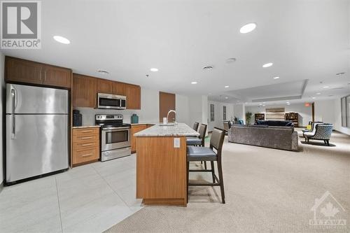 195 Besserer Street Unit#1103, Ottawa, ON - Indoor Photo Showing Kitchen