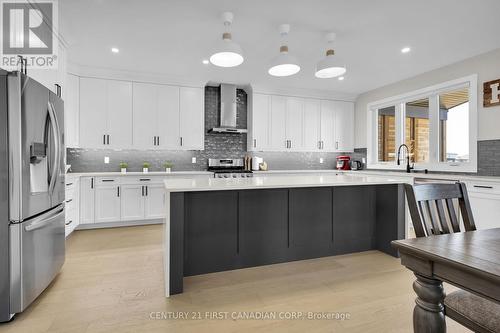 102 Harvest Lane, Dutton/Dunwich (Dutton), ON - Indoor Photo Showing Kitchen With Upgraded Kitchen