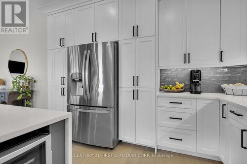 102 Harvest Lane, Dutton/Dunwich (Dutton), ON - Indoor Photo Showing Kitchen With Upgraded Kitchen