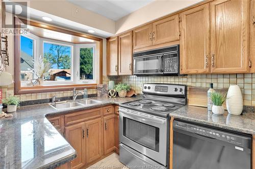 12654 Dillon, Tecumseh, ON - Indoor Photo Showing Kitchen With Double Sink