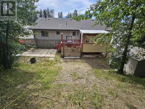 156 Gwillim Crescent, Tumbler Ridge, BC - Outdoor With Deck Patio Veranda