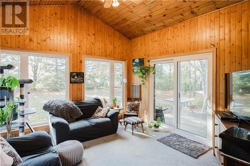 Sunroom - 559146 Irish Block Road, Annan, ON - Indoor Photo Showing Living Room