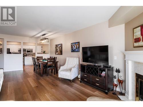 3767 Brown Road Unit# 307, West Kelowna, BC - Indoor Photo Showing Living Room With Fireplace