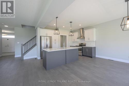 3642 Earlston Cross, London, ON - Indoor Photo Showing Kitchen With Upgraded Kitchen