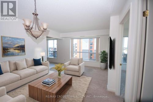 412 - 90 Dean Avenue, Barrie, ON - Indoor Photo Showing Living Room