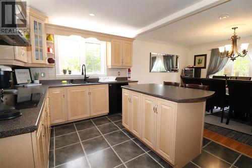 63 Corporal Jamie Murphy Memorial Drive, Conception Harbour, NL - Indoor Photo Showing Kitchen With Double Sink