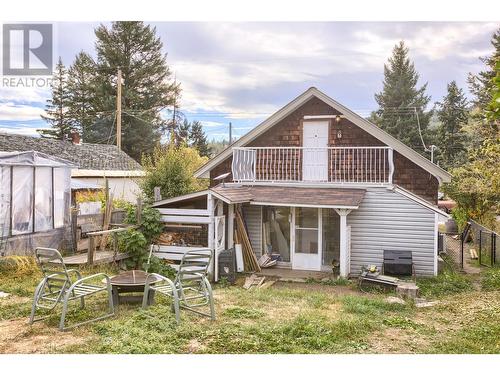 5709 Bridesville Townsite Road, Rock Creek, BC - Outdoor With Balcony