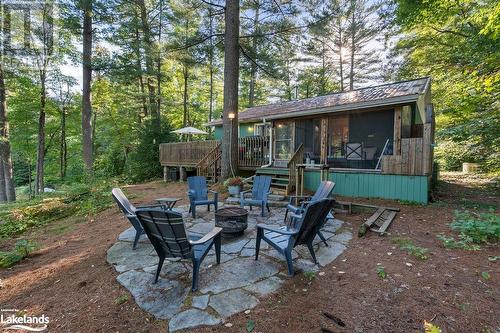 1335 Sherwood Forest Road, Bracebridge, ON - Outdoor With Deck Patio Veranda