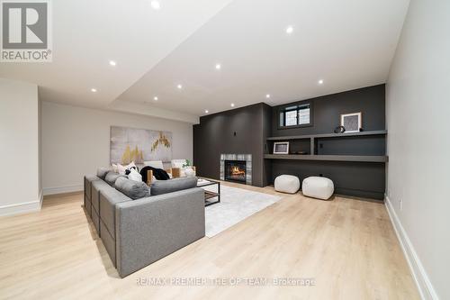 35 Botfield Avenue, Toronto, ON - Indoor With Fireplace