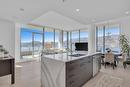 2505-1181 Sunset Drive, Kelowna, BC  - Indoor Photo Showing Kitchen With Double Sink 