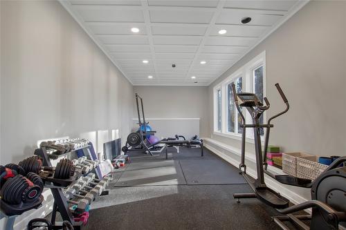 13824 Moberly Road, Lake Country, BC - Indoor Photo Showing Gym Room