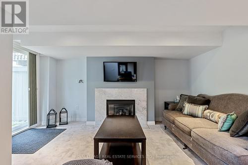 2130 Emily Circle, Oakville, ON - Indoor Photo Showing Living Room With Fireplace