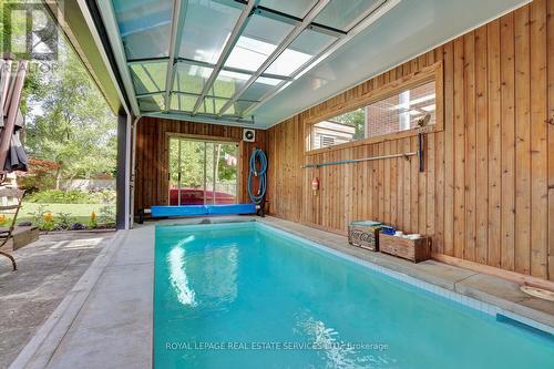 17 Cumberland Drive, Mississauga, ON - Indoor Photo Showing Other Room With In Ground Pool