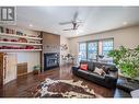 5803 Lakeshore Drive Unit# 13, Osoyoos, BC  - Indoor Photo Showing Living Room With Fireplace 