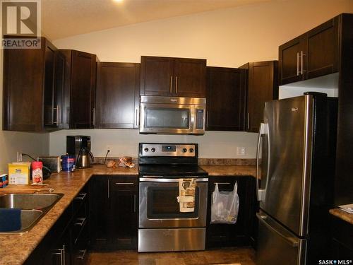 431 Centre Street, Middle Lake, SK - Indoor Photo Showing Kitchen With Double Sink