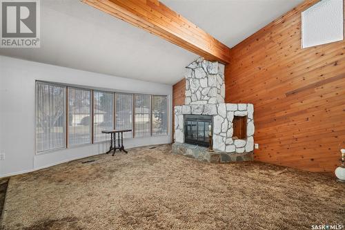 1339 6Th Street E, Prince Albert, SK - Indoor With Fireplace