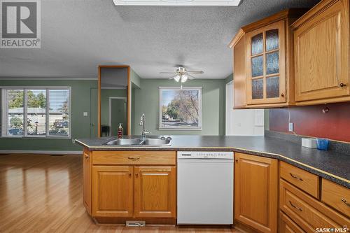 1339 6Th Street E, Prince Albert, SK - Indoor Photo Showing Kitchen With Double Sink