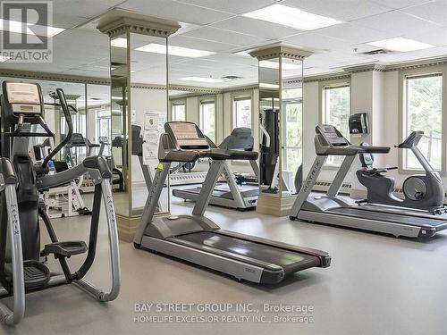 1117 - 2627 Mccowan Road, Toronto, ON - Indoor Photo Showing Gym Room