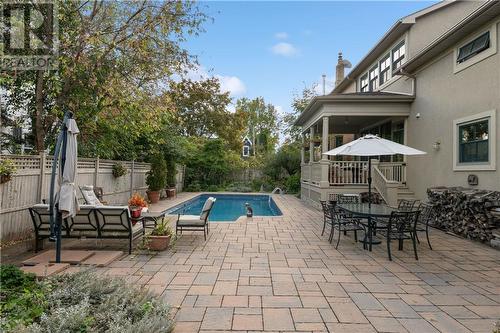 45 Gore Street W, Perth, ON - Outdoor With In Ground Pool With Deck Patio Veranda