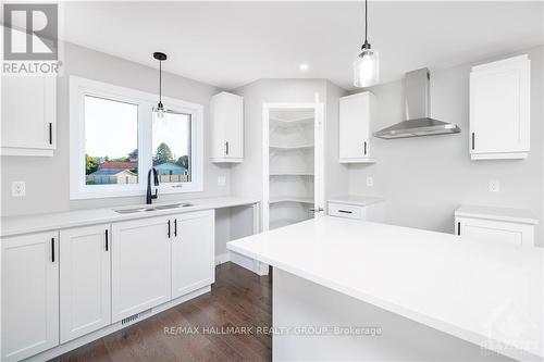 67 Chateauguay Street, Russell, ON - Indoor Photo Showing Kitchen With Double Sink