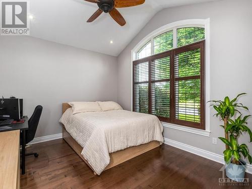 Main floor second bedroom could also be used as a Home Office. Located close to front door and overlooks front yard. - 50 Frances Colbert Avenue, Ottawa, ON - Indoor Photo Showing Bedroom