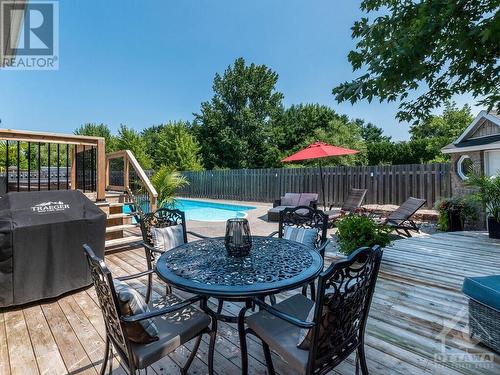 50 Frances Colbert Avenue, Ottawa, ON - Outdoor With In Ground Pool With Deck Patio Veranda