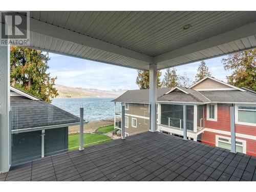 1541 Blind Bay Road Unit# 1, Sorrento, BC - Outdoor With Body Of Water With Deck Patio Veranda With Exterior