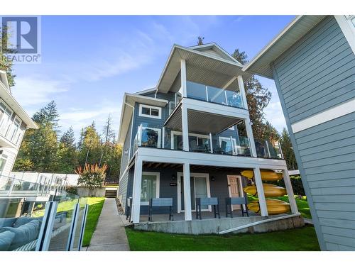 1541 Blind Bay Road Unit# 1, Sorrento, BC - Outdoor With Balcony With Deck Patio Veranda