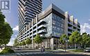 1210 - 36 Zorra Street, Toronto, ON  - Outdoor With Balcony With Facade 