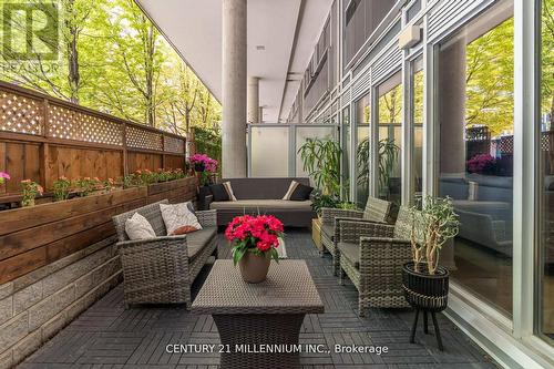 111 - 1040 The Queensway, Toronto, ON -  With Deck Patio Veranda With Exterior