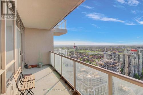 2806 - 388 Prince Of Wales Drive, Mississauga, ON - Outdoor With Balcony With View With Exterior