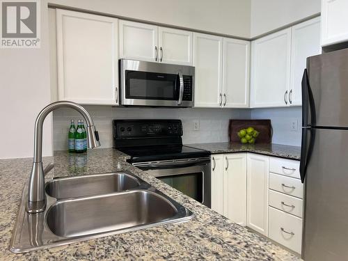 2806 - 388 Prince Of Wales Drive, Mississauga, ON - Indoor Photo Showing Kitchen With Stainless Steel Kitchen With Double Sink