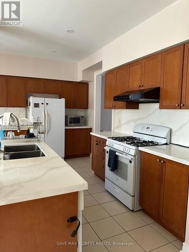 30 Valleycreek Drive, Brampton, ON - Indoor Photo Showing Kitchen With Double Sink