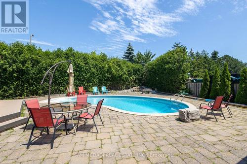 2489 Olinda Court, Mississauga, ON - Outdoor With In Ground Pool With Deck Patio Veranda