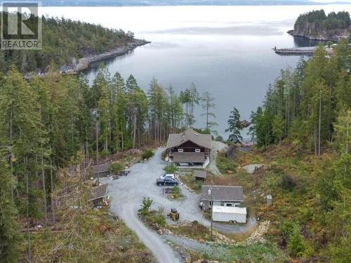 1837 Blubber Bay Rd, Texada Island, BC - Outdoor With Body Of Water With View