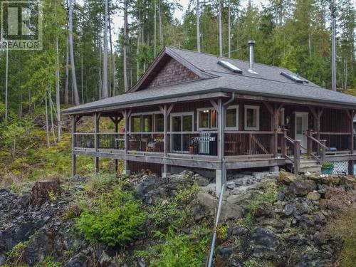 1837 Blubber Bay Rd, Texada Island, BC - Outdoor With Deck Patio Veranda