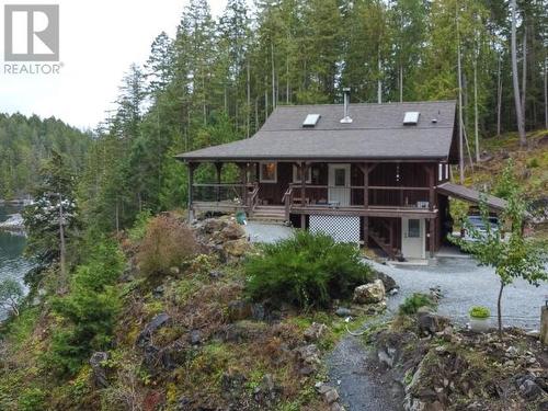 1837 Blubber Bay Rd, Texada Island, BC - Outdoor With Deck Patio Veranda