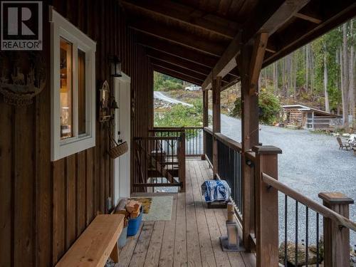 1837 Blubber Bay Rd, Texada Island, BC - Outdoor With Deck Patio Veranda With Exterior