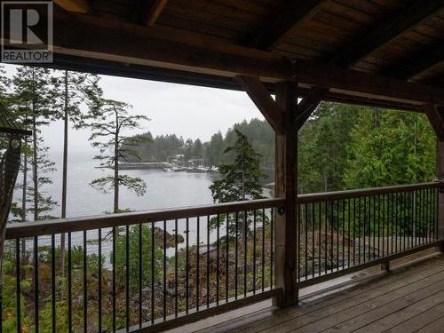 1837 Blubber Bay Rd, Texada Island, BC - Outdoor With Body Of Water With View