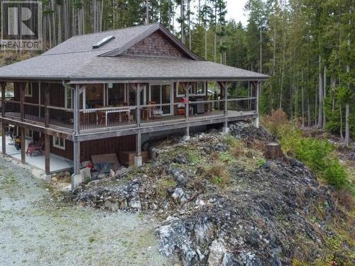 1837 Blubber Bay Rd, Texada Island, BC - Outdoor With Deck Patio Veranda