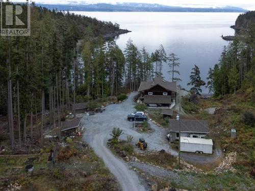 1837 Blubber Bay Rd, Texada Island, BC - Outdoor With Body Of Water With View