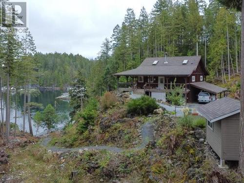 1837 Blubber Bay Rd, Texada Island, BC - Outdoor With Deck Patio Veranda