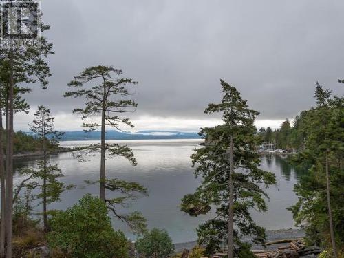 1837 Blubber Bay Rd, Texada Island, BC - Outdoor With Body Of Water With View