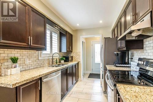 698 Acadia Drive, Hamilton, ON - Indoor Photo Showing Kitchen With Double Sink