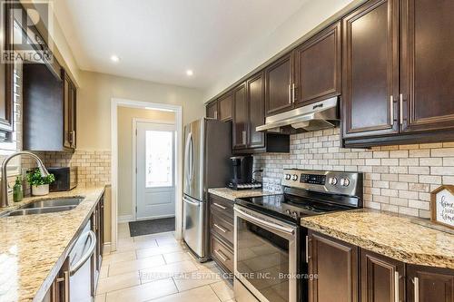 698 Acadia Drive, Hamilton, ON - Indoor Photo Showing Kitchen With Double Sink