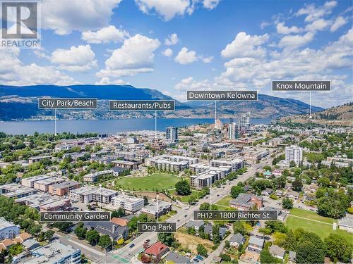 1800 Richter Street Unit# Ph12, Kelowna, BC - Outdoor With Body Of Water With View