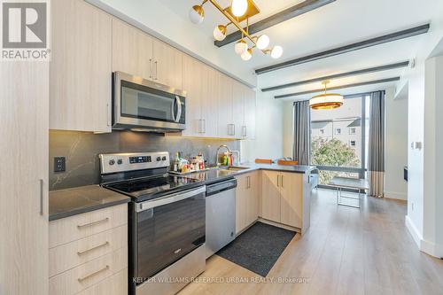 523 - 145 Columbia Street, Waterloo, ON - Indoor Photo Showing Kitchen